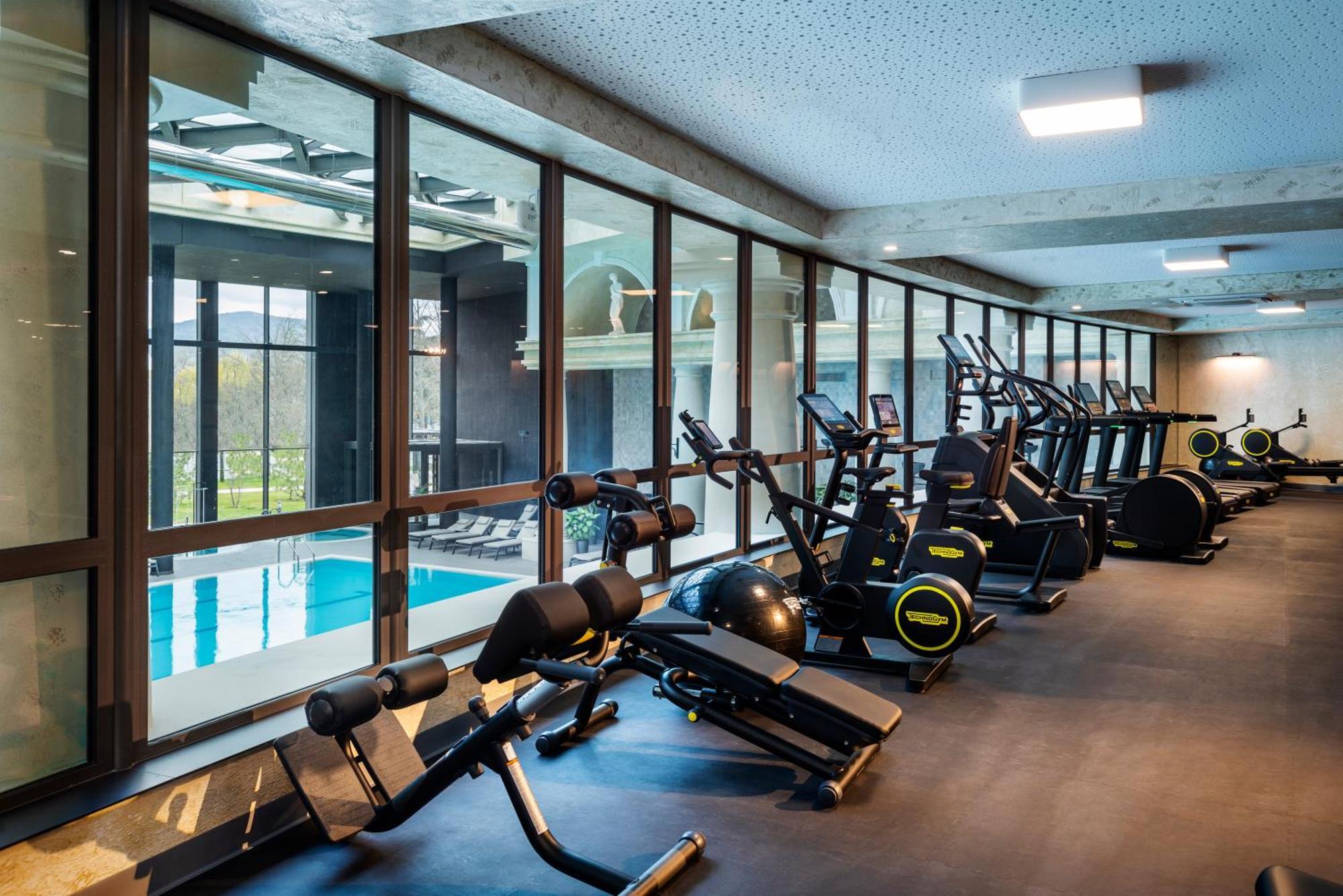 Kings' Valley Medical & Spa Hotel Казанлык Экстерьер фото The gym at the hotel